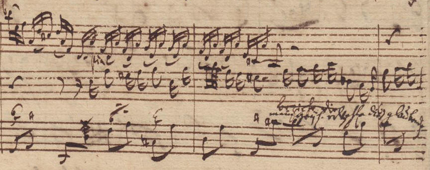 autograph BWV 147/5
