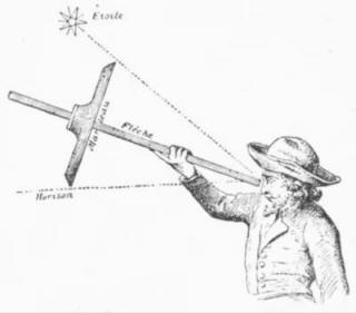 kruisstaf - nautisch